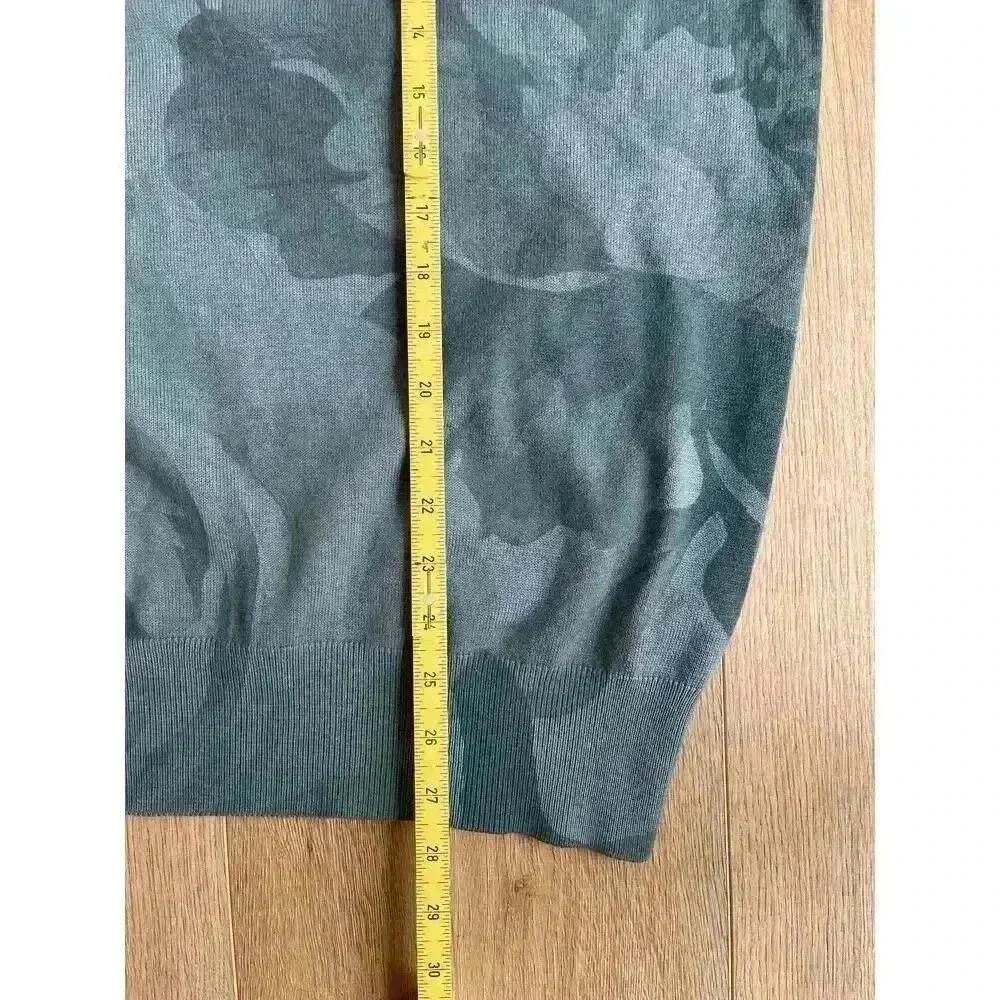 Diamond Supply Co Mens Large Crewneck Sweater Y2K Skater Blue Floral Logo - Picture 7 of 9